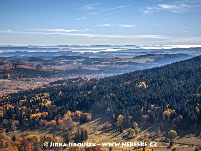 Pohled na jih od Knížecího stolce /J470