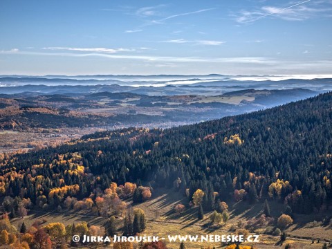 Pohled na jih od Knížecího stolce /J470