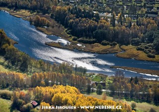 Vltava u Nové Pece u Lipna /J737