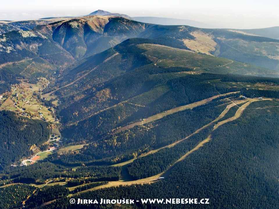 Špindlerův Mlýn – Svatý Petr, Kozí hřbety, Dlouhý důl, Skiareál Svatý Petr, Stoh /J561