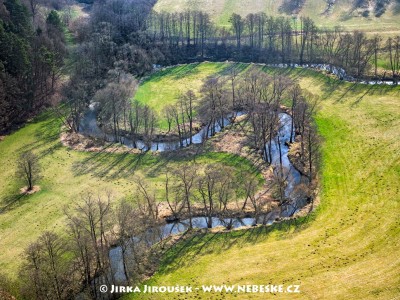 Meandry Hejlovky (Želivky) u Pobistrýc /J241