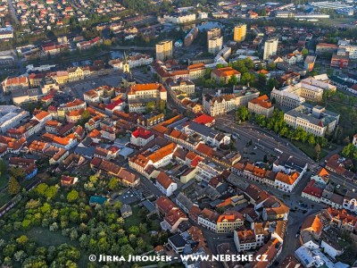 Jiráskovy sady a Náměstí T.G.Masaryka /J893