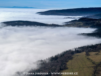 Krušnohorská podzimní inverze /J800