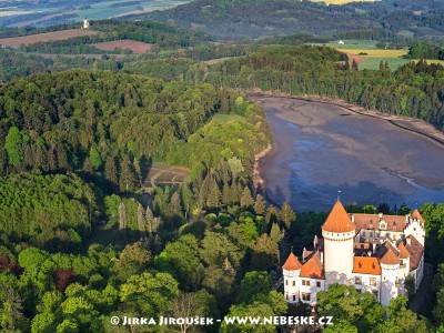 Konopiště – zámek s rybníkem /J641