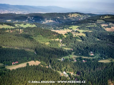 Karlov a Hrabětice, Bedřichov v pozadí /J346