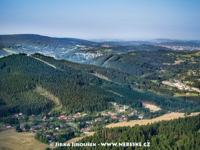 Albrechtice v Jizerských horách a Špičák /J354