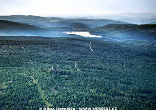 Černý vrch a vodní nádrž Souš /J368