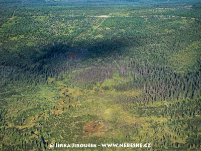 Pavlova planina, rezervace Klečové louky, říčka Bílá Smědá /J374