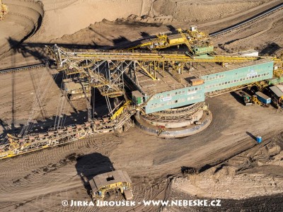 Korečkové rýpadlo PRODECO, důl ČSA /J185