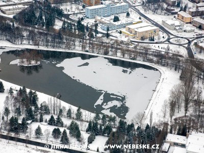 Nový rybník v zimě /J933