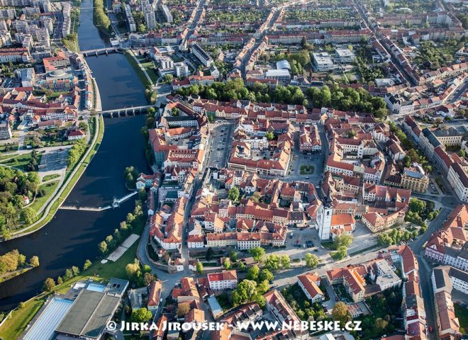 Písek s řekou Otavou J816