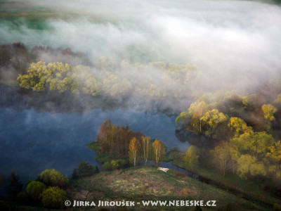 Rybník Strž ve Staré Huti u Dobříše /J812