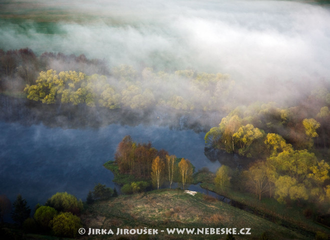 Rybník Strž ve Staré Huti u Dobříše /J812