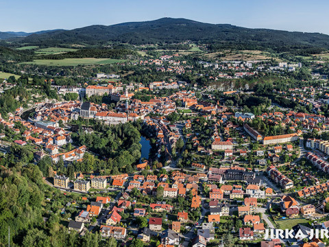 Český Krumlov – letní panorama /J1070