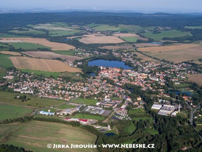 Rožmitál pod Třemšínem – z výšky /J1150