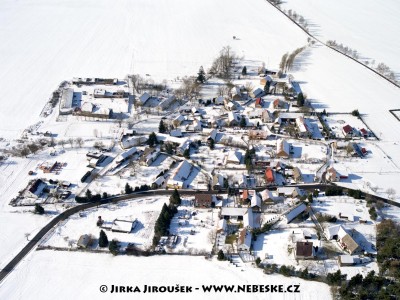 Modřovice  v zimě /J1158