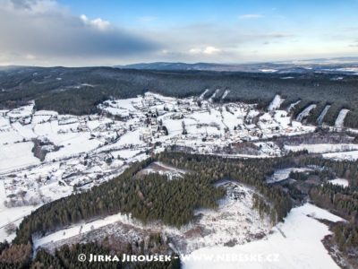 Dominikální Paseky a Brdy v zimě /J1201