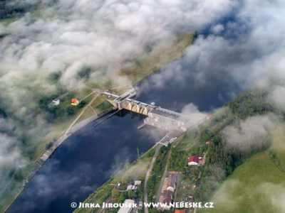 Přehrada Kamýk nad Vltavou /J1248