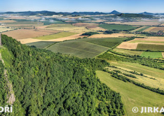 Hazmburk v Českém středohoří, panorama J1339