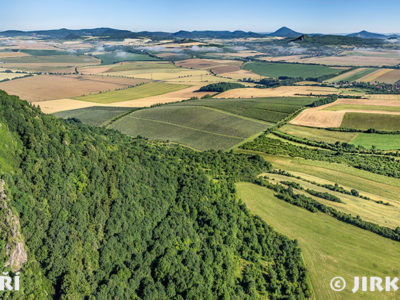 Hazmburk v Českém středohoří, panorama J1339