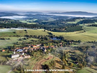 Světlík, Boletice, Kleť v pozadí J1360