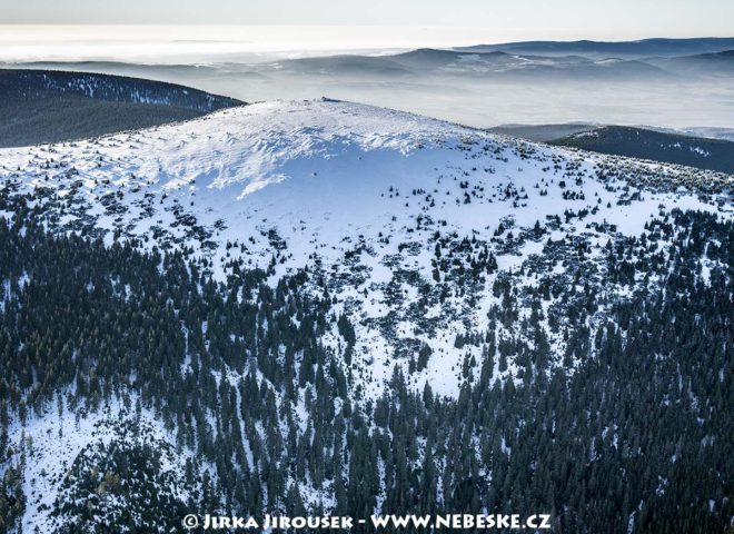 Králický Sněžník – vrchol blíže J1419