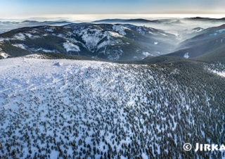 Králický Sněžník – zimní panorama J1409