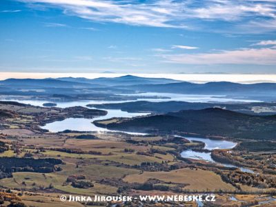 Podzimní Lipno z výšky J1488