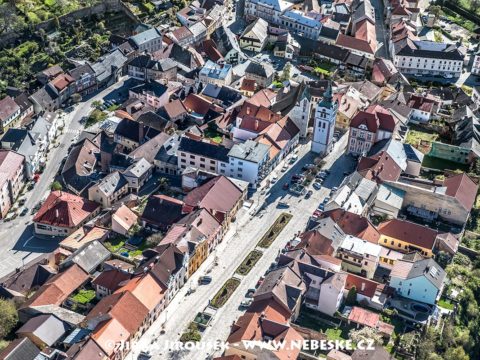 Vimperk – hlavní náměstí J1475