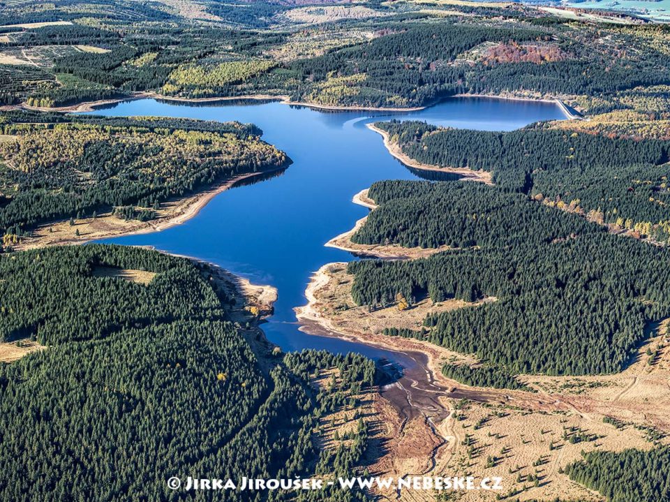 Vodní nádrž Přísečnice – Krušné hory J1523