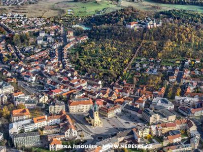 Příbram – centrum a Svatá Hora .J1580