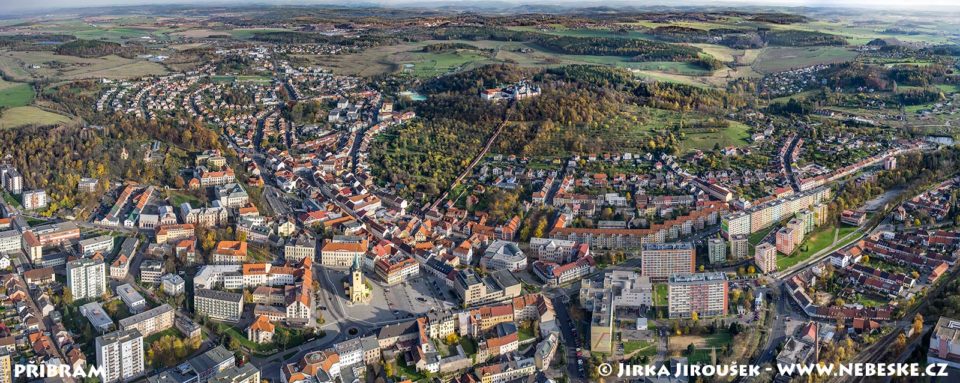 Příbram-podzimní panorama J1577