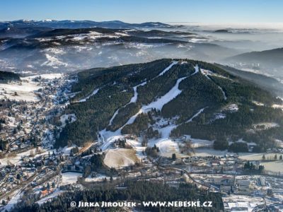 Tanvaldský Špičák a Albrechtice v Jizerských horách J1632