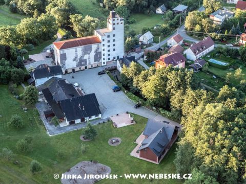 Mlýn vodníka Slámy ve Lhotě J1862
