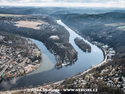 Soutok Sázavy a Vltavy a Ostrov u Davle J2088
