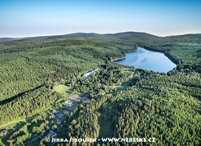 Souš a přehrada Souš v Jizerských horách J2234