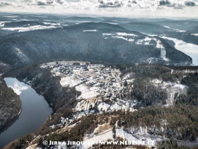 Třebenice a Vltava u Slap J2289