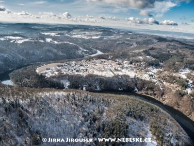 Třebenice a přehrada Slapy J2290