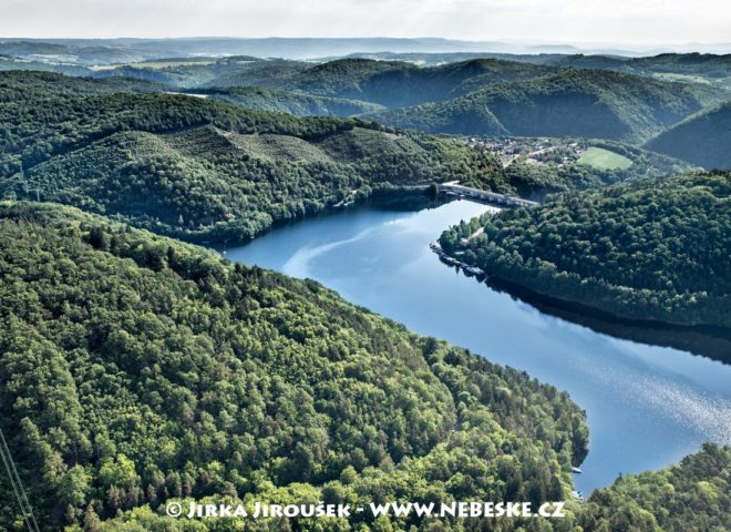 Třebenice a přehrada Slapy J2287