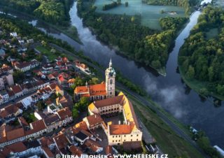 Vltava a Labe, soutok, Mělník, zámek J2483