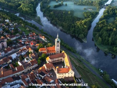 Vltava a Labe, soutok, Mělník, zámek J2483