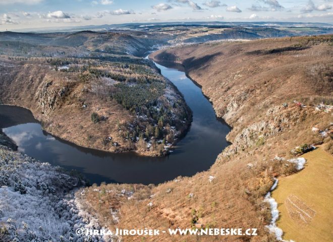 Vltava u Štechovic, Smetanova vyhlídka J2487