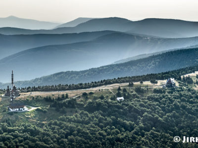 Beskydy – panorama od Radhošti J2606