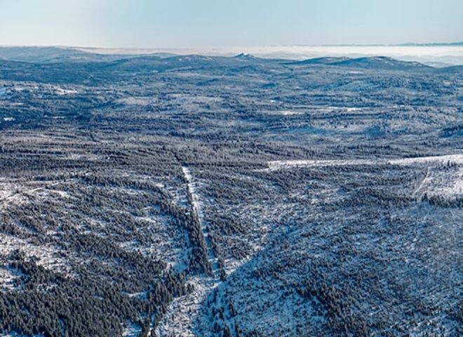 Šumava – Modravsko – panorama J3695