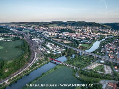 Beroun a Berounka a dálnice J4001