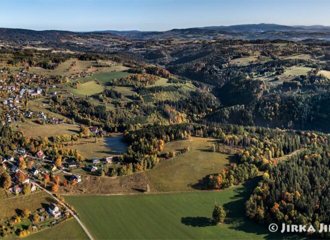 Chlístov Železný Brod panorama J4331