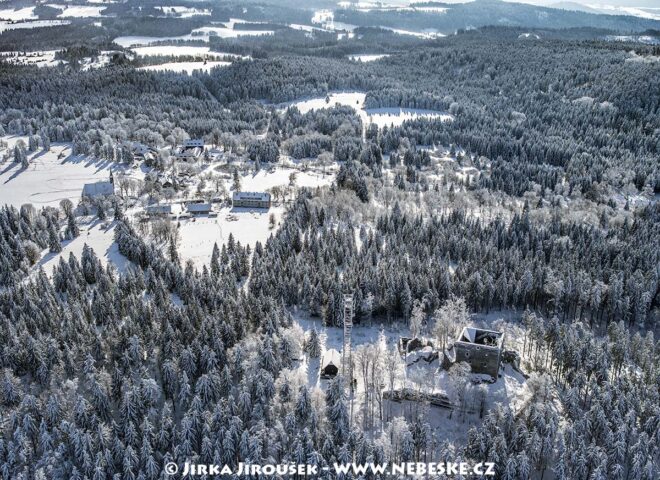 Vítkův Hrádek zima 2015 J5488
