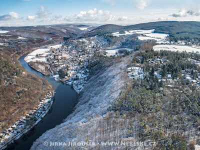 Pikovice se Sázavou zimní 2018 J5348
