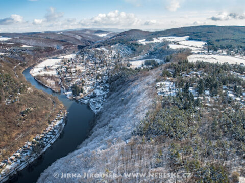Pikovice se Sázavou zimní 2018 J5348
