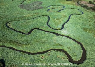 Stropnice řeka meandry J5484